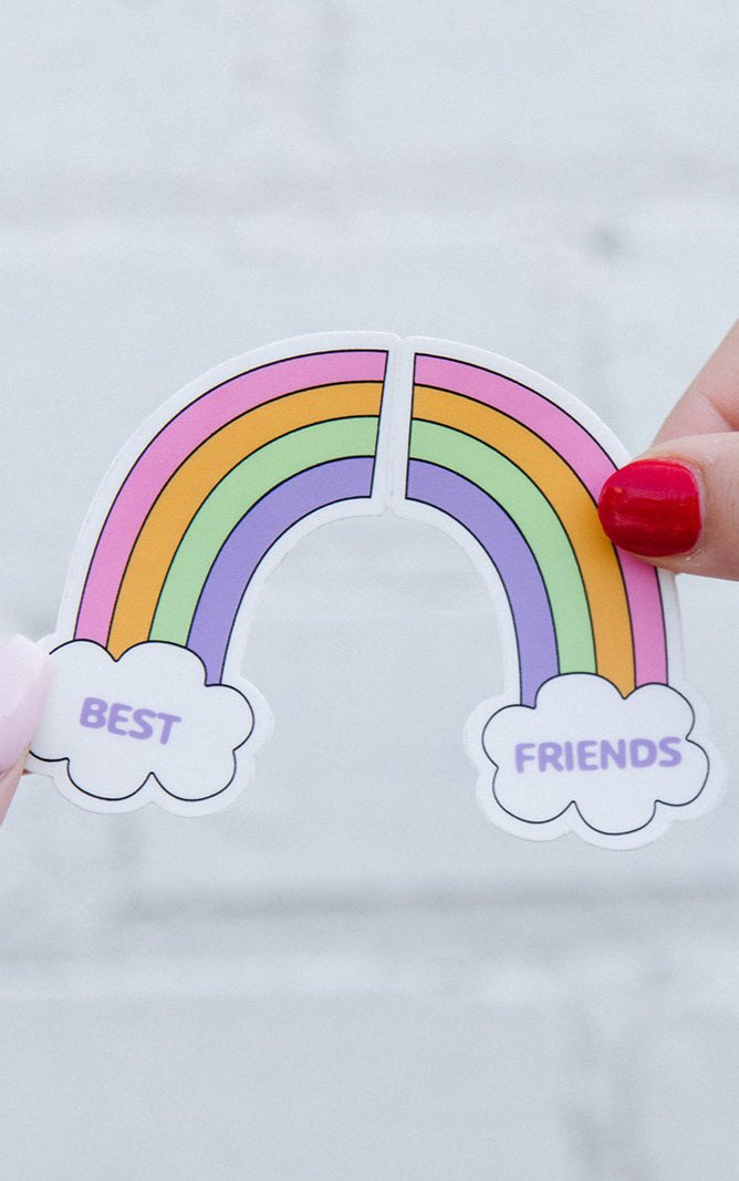 Friends Rainbow Sticker