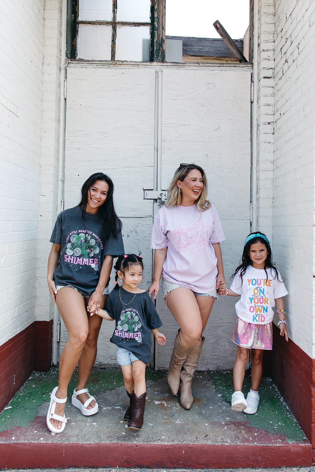 This Night Is Sparkling Tee - Girl Tribe Co. Miss Americana Collection