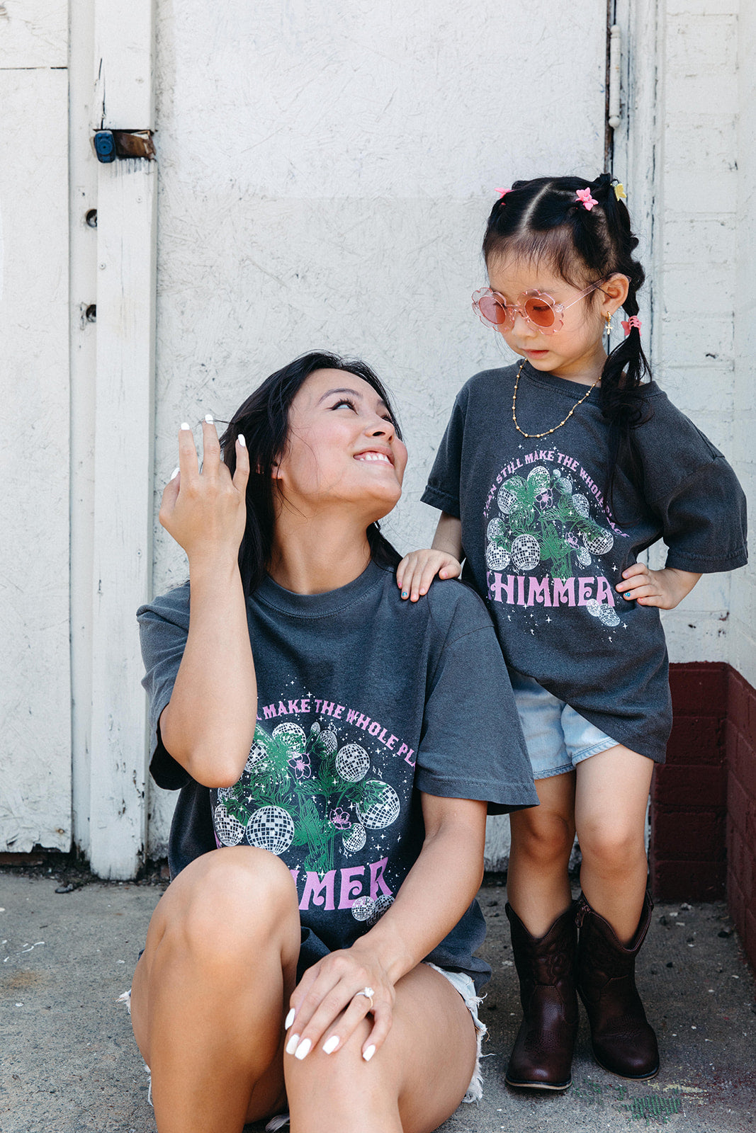 Shimmer Tee - Girl Tribe Co. Miss Americana Collection