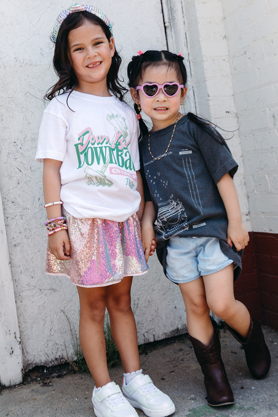 Youth Typewriter Tee - Girl Tribe Co. Miss Americana Collection