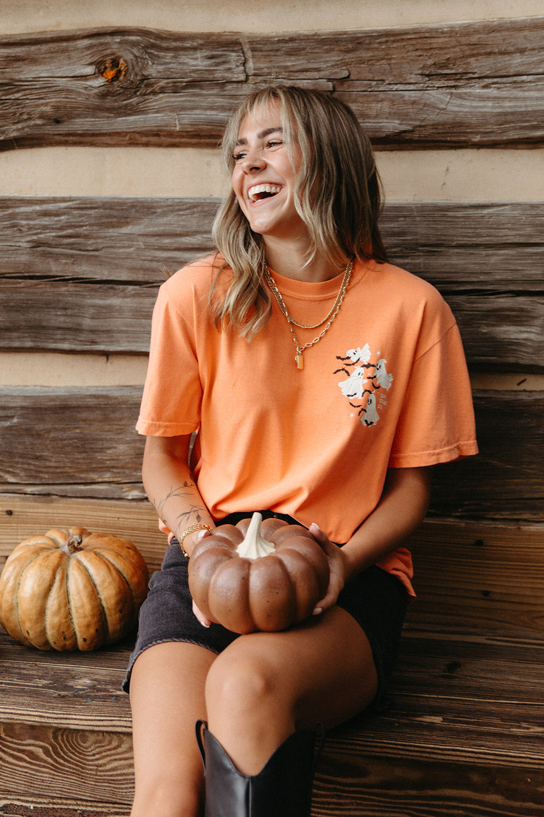 Ghosty Tee - Girl Tribe Co. Spooky Szn Collection