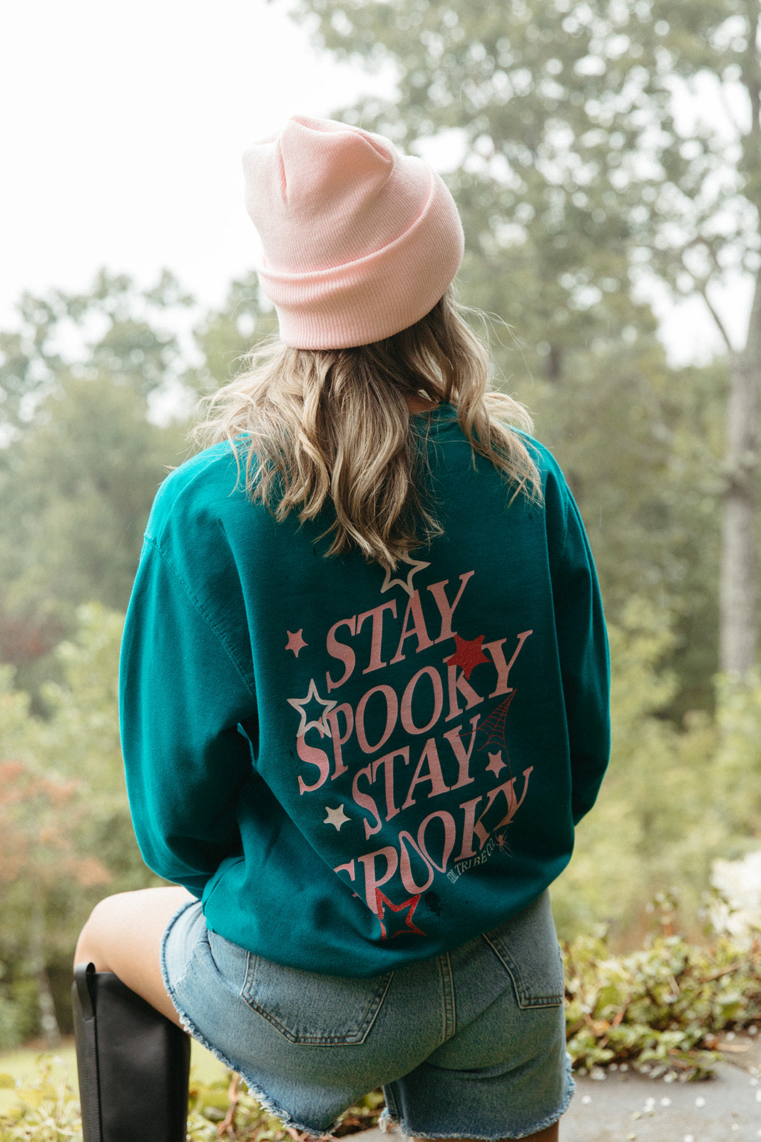 Stay Spooky Sweatshirt - Girl Tribe Co. Spooky Szn Collection
