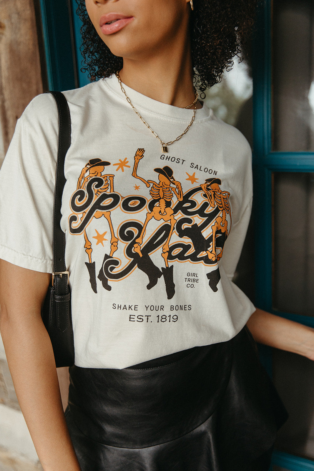 Spooky Saloon Tee - Girl Tribe Co. Spooky Szn Collection