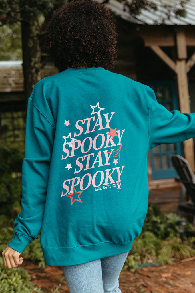 Stay Spooky Sweatshirt - Girl Tribe Co. Spooky Szn Collection