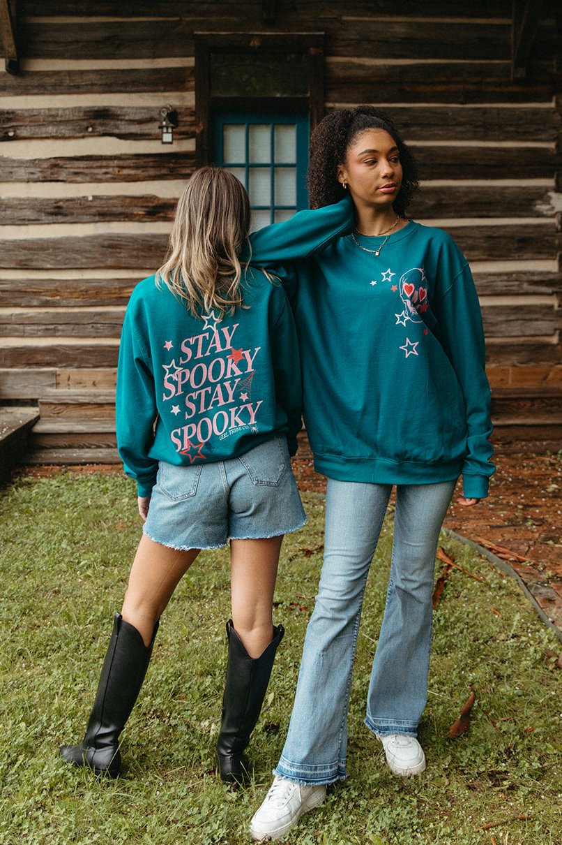 Stay Spooky Sweatshirt - Girl Tribe Co. Spooky Szn Collection