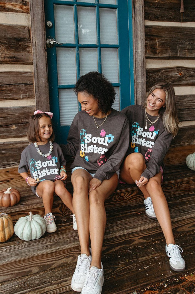 Youth Soul Sisters Tee - Girl Tribe Co. Spooky Szn Collection