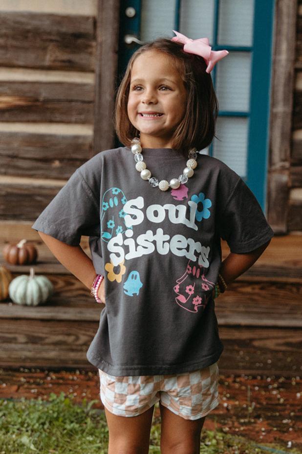 Youth Soul Sisters Tee - Girl Tribe Co. Spooky Szn Collection