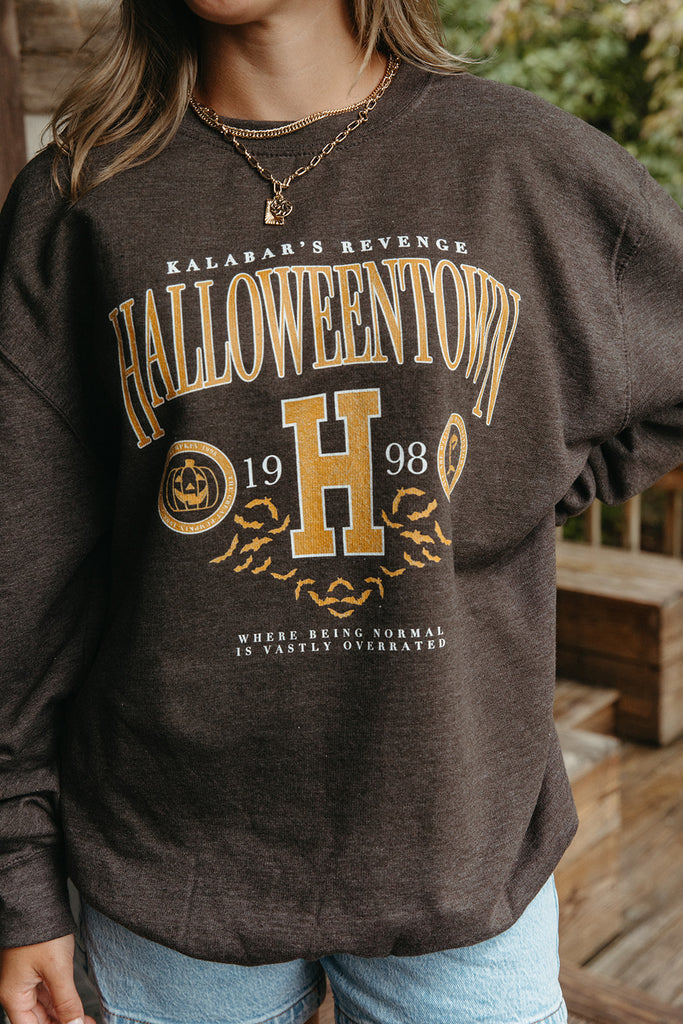 Halloweentown University Sweatshirt - Girl Tribe Co. Spooky Szn Collection