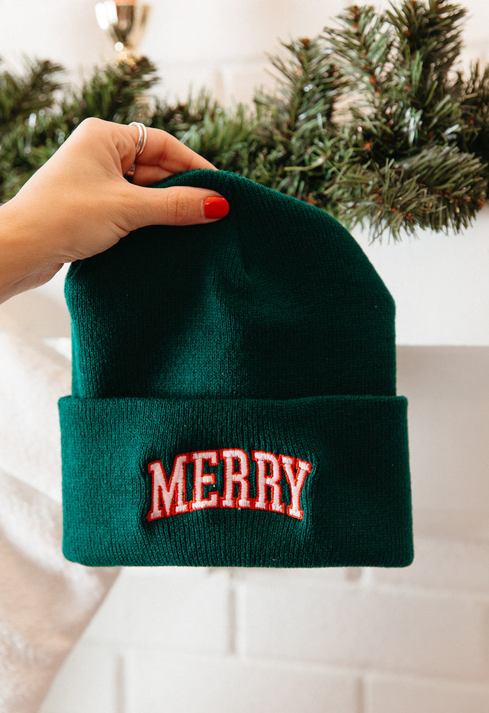 Merry Beanie - Girl Tribe Co. Holiday Collection