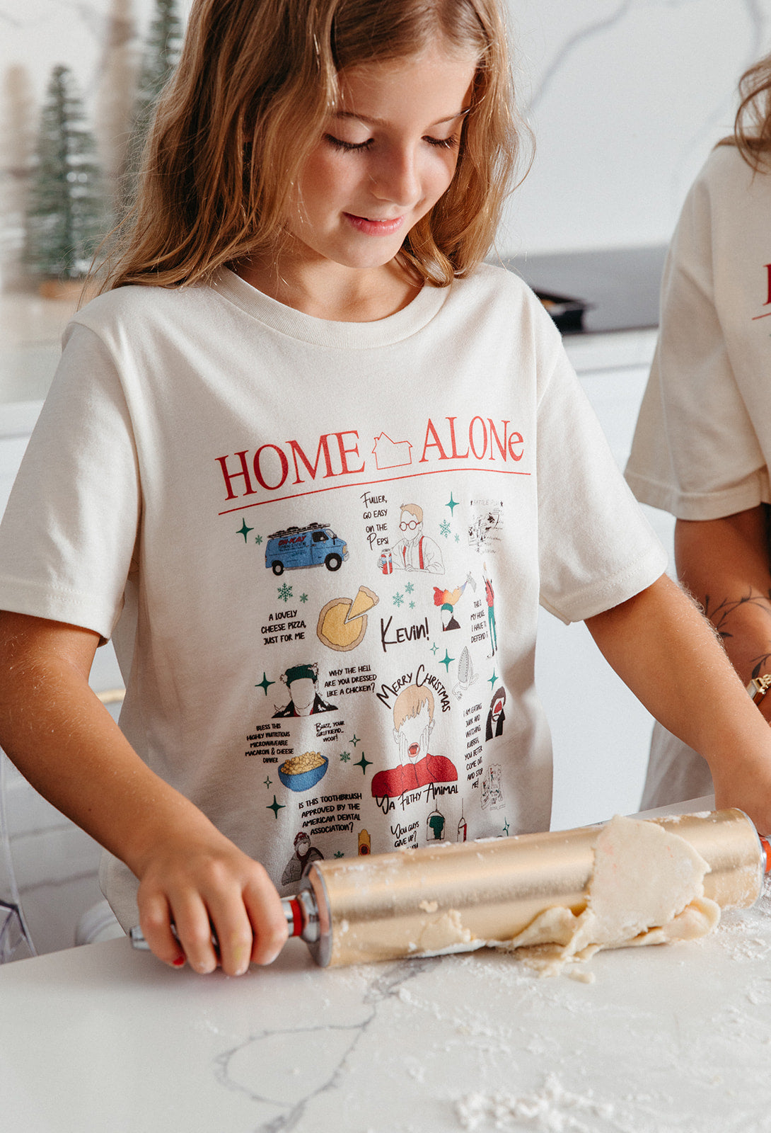 Youth Home Alone Collage Tee