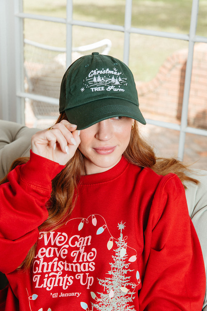 Christmas Tree Farm Hat - Girl Tribe Co. Holiday Collection