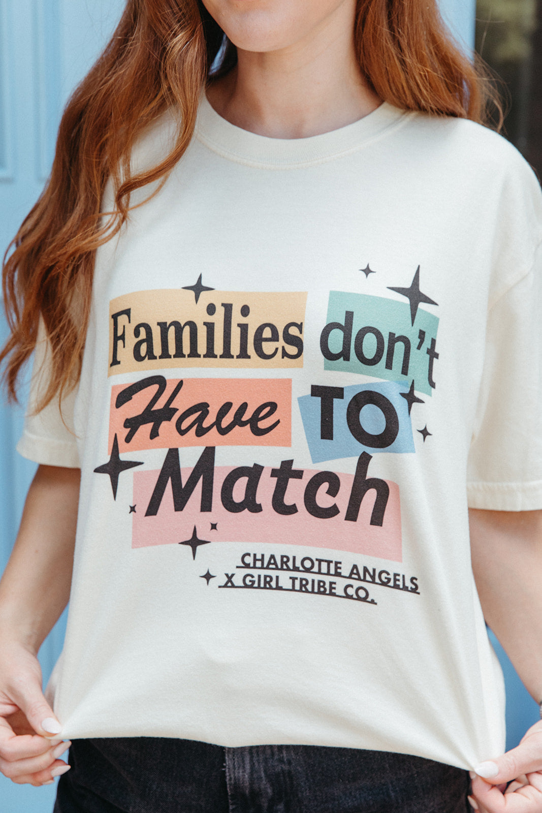 Charlotte Angels Families Don't Have To Match Tee