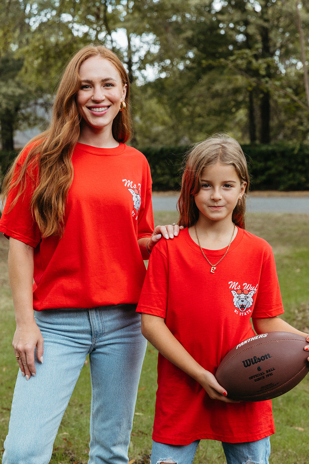 North Carolina State University: Youth Ms. Wuf Red Tee