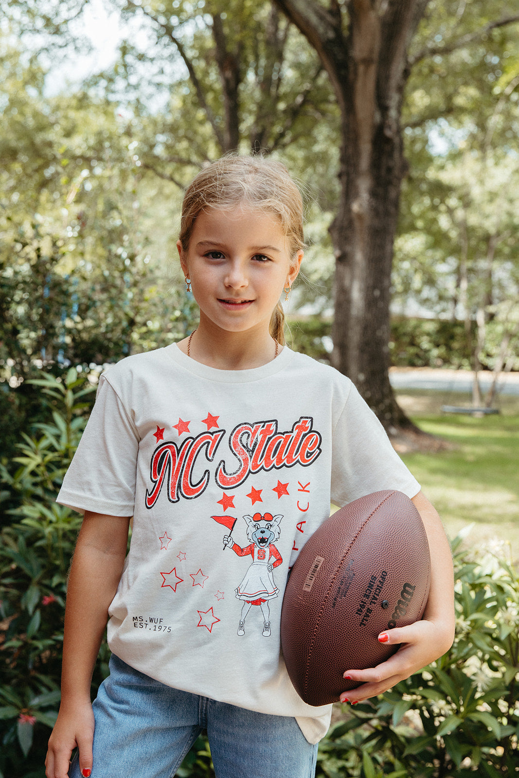 North Carolina State University: Youth Go NC State Tee