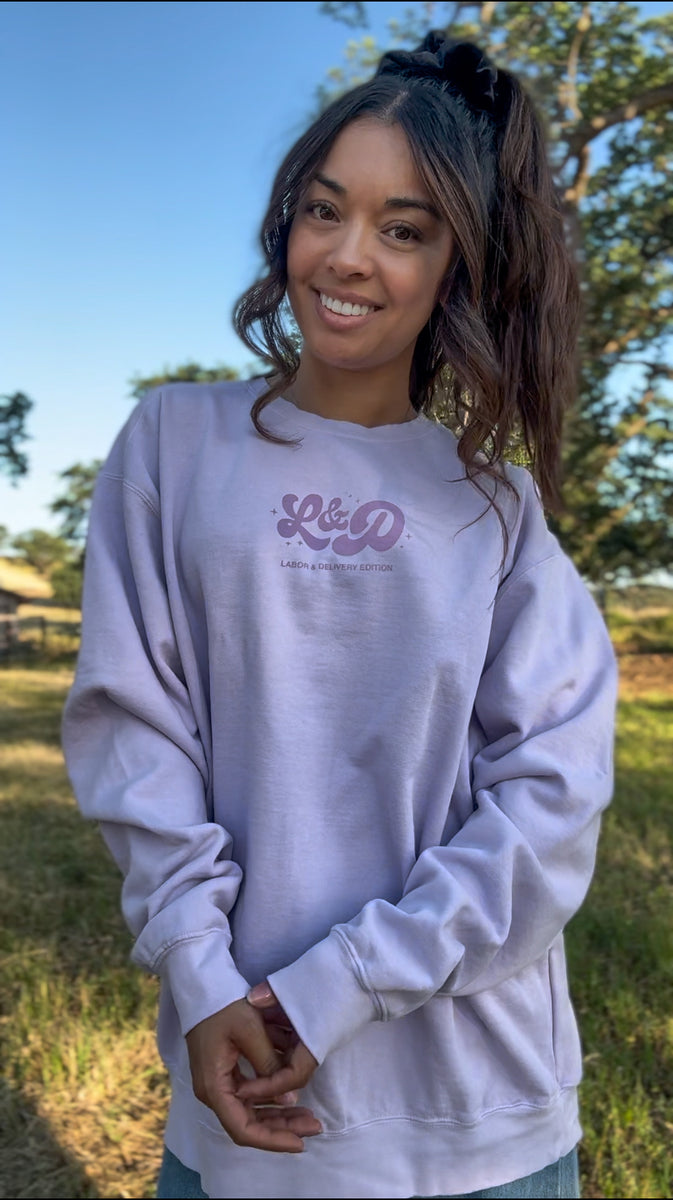 In My Labor And Delivery Era Sweatshirt Girl Tribe Co.