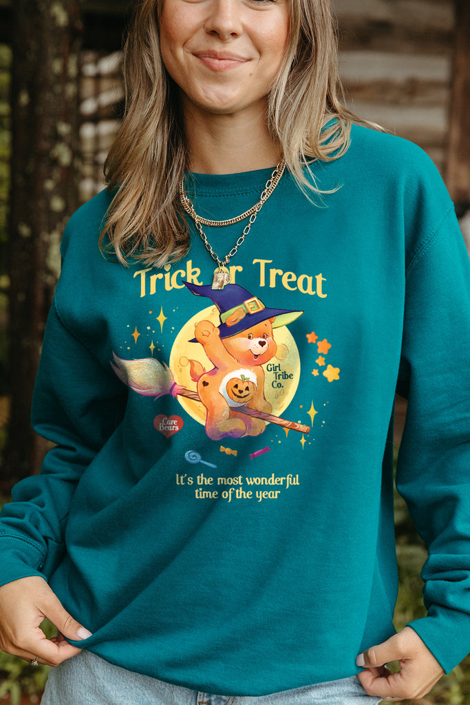 Care Bears Trick Or Treat Sweatshirt - Girl Tribe Co. Spooky Szn Collection