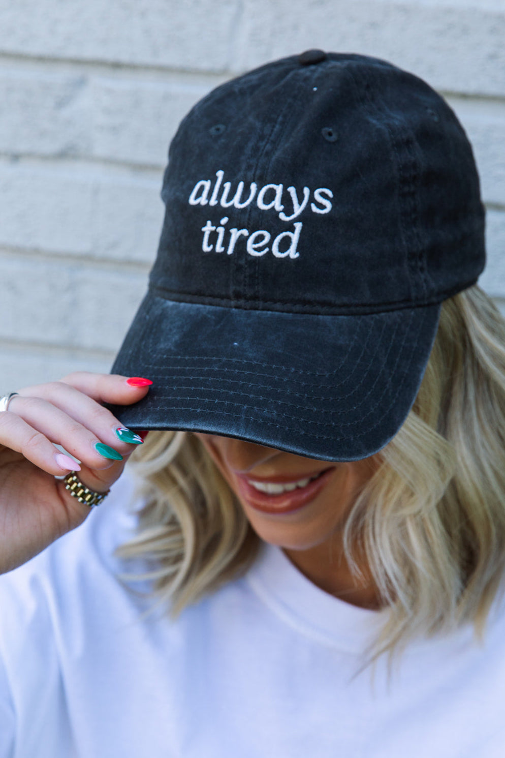 Always Tired Hat- Girl Tribe Co. Cool Mom Club 