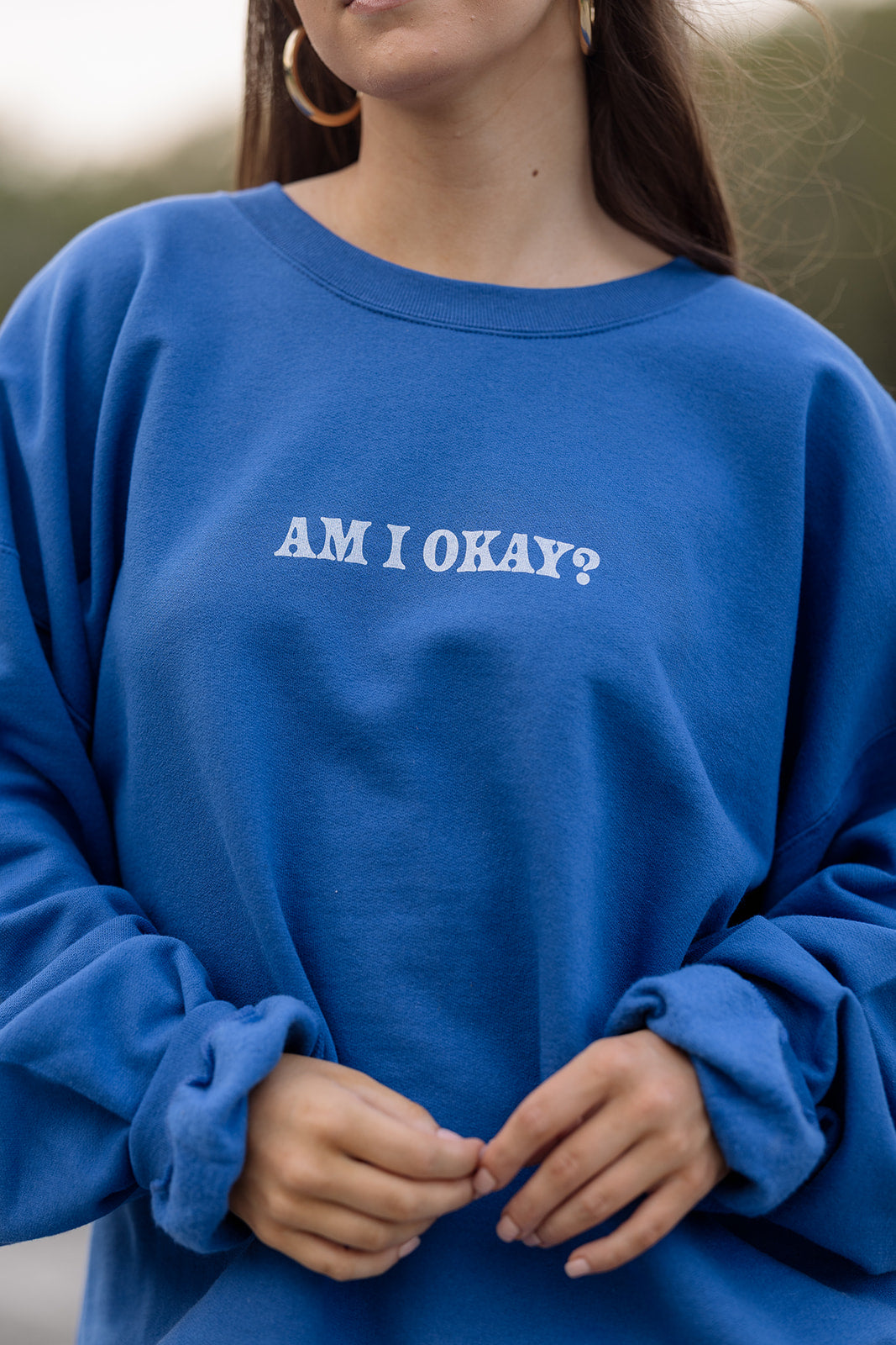Am I Okay? Sweatshirt- Girl Tribe Co. Long Live Cowgirls 