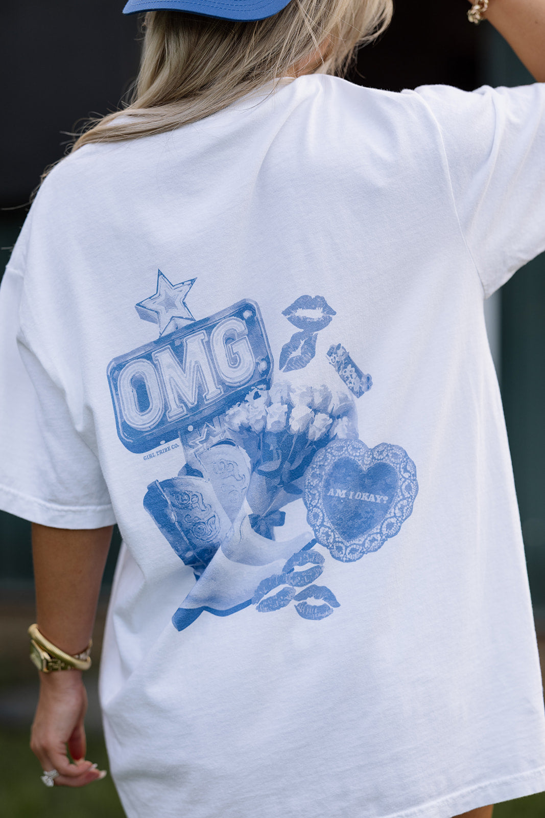 Am I Okay? Tee- Girl Tribe Co. Long Live Cowgirls 