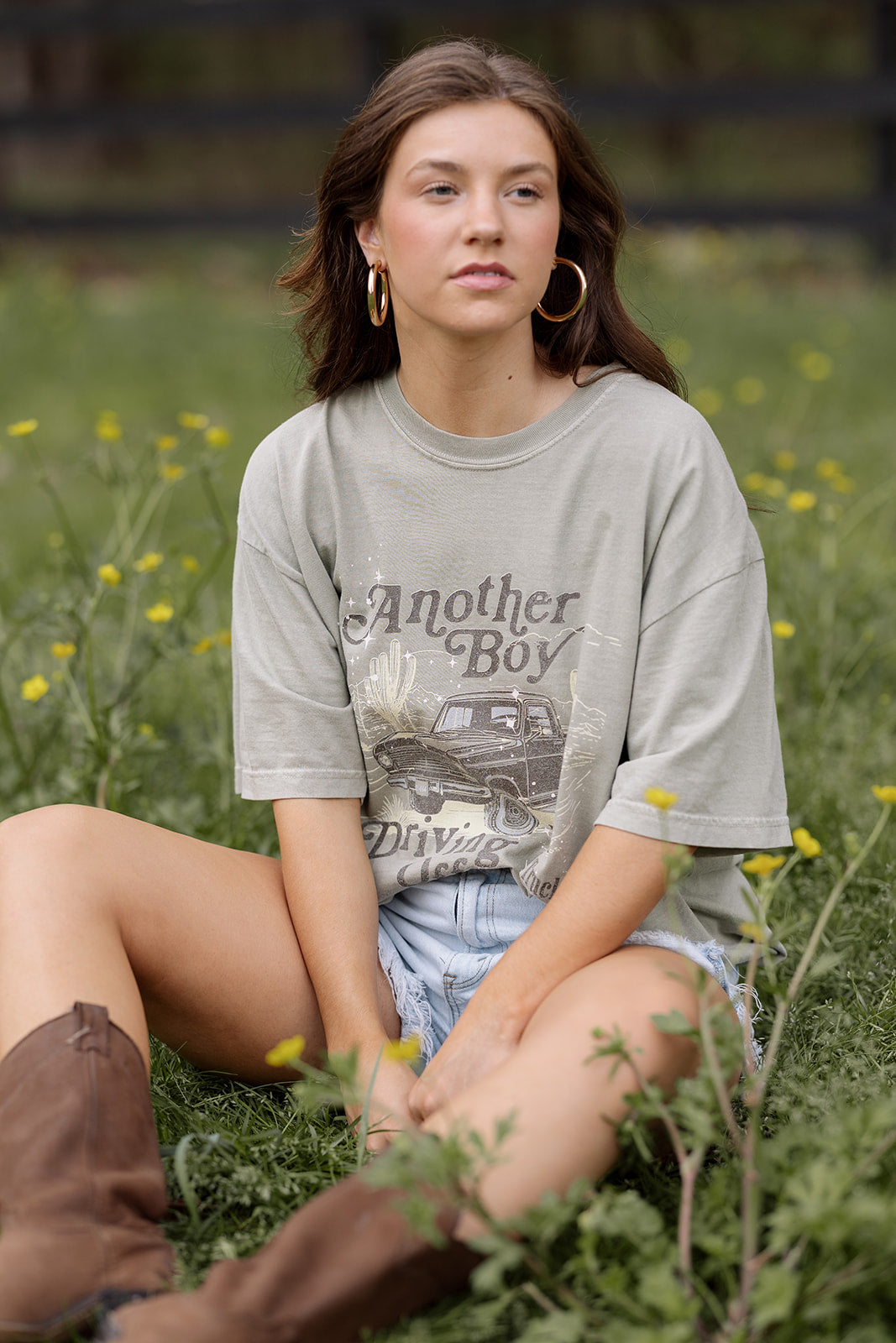 Another Boy Tee- Girl Tribe Co. Long Live Cowgirls 