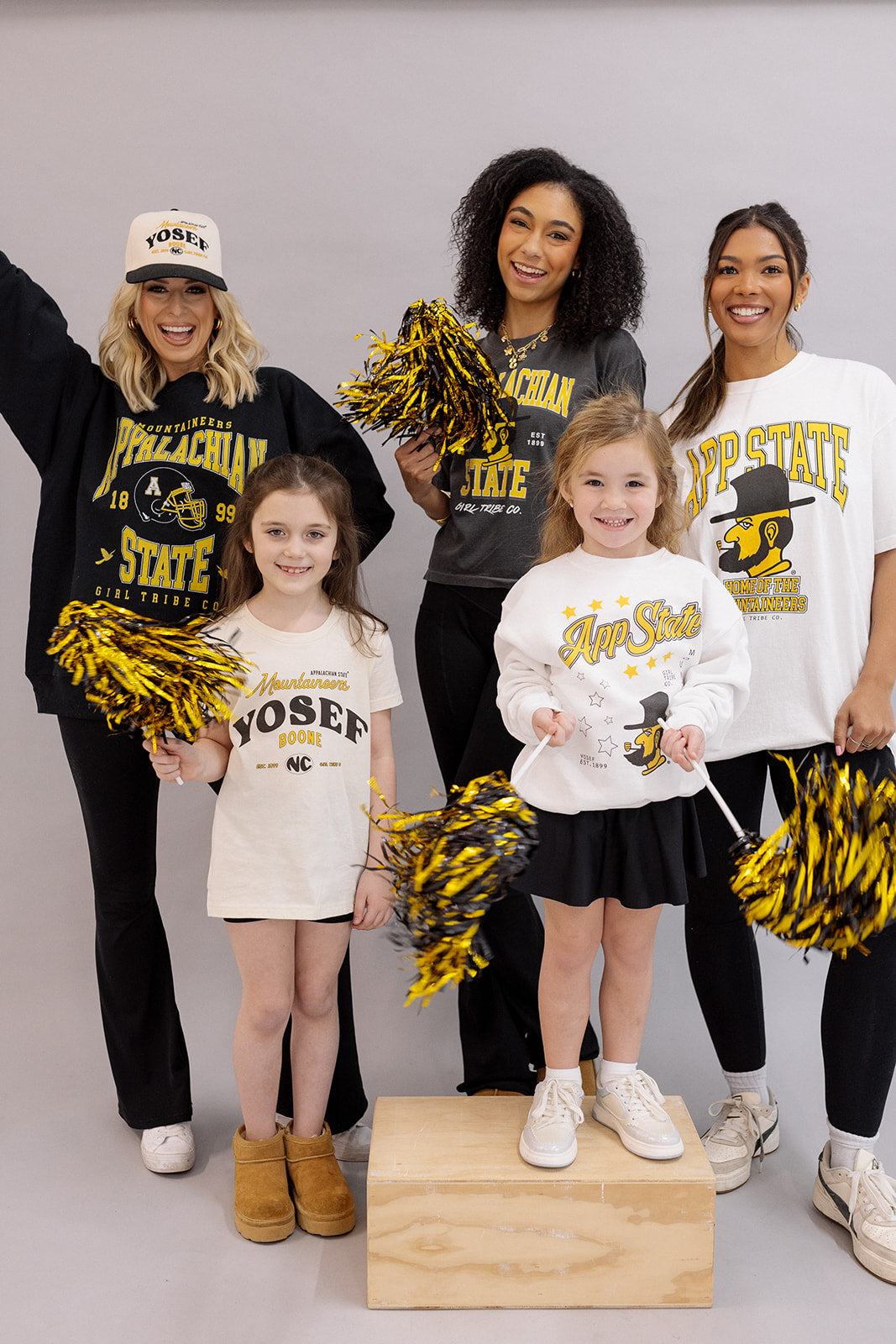 Appalachian State University: Youth Go App State Sweatshirt- Girl Tribe Co. ASU X Girl Tribe 