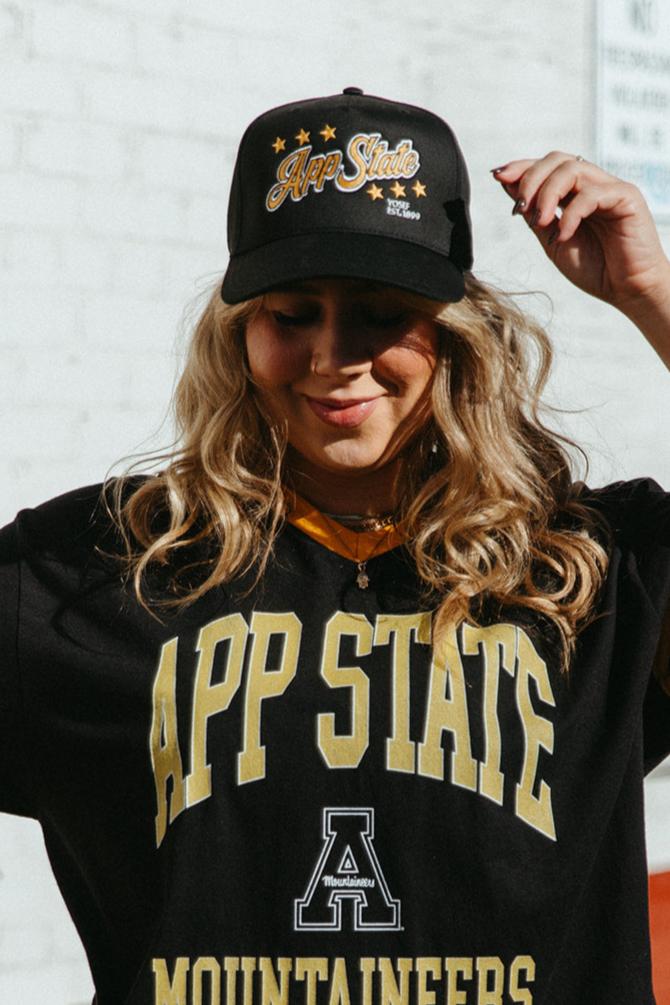Appalachian State University: Go App State Hat- Girl Tribe Co. ASU X Girl Tribe 
