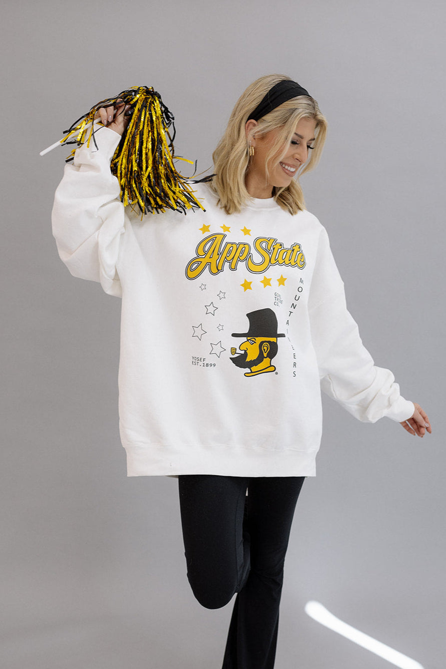 Appalachian State University: Go App State Sweatshirt- Girl Tribe Co. ASU X Girl Tribe 
