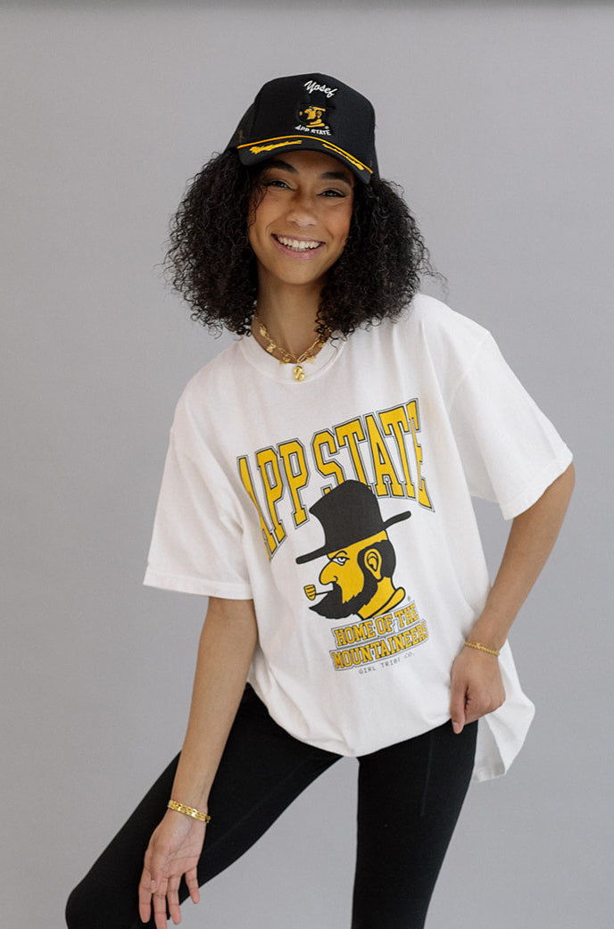 Appalachian State University: Home Of The Mountaineers Tee- Girl Tribe Co. ASU X Girl Tribe 