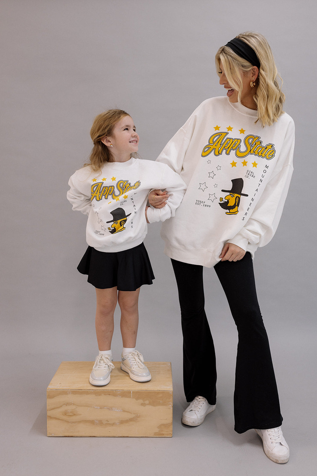 Appalachian State University: Youth Go App State Sweatshirt- Girl Tribe Co. ASU X Girl Tribe 