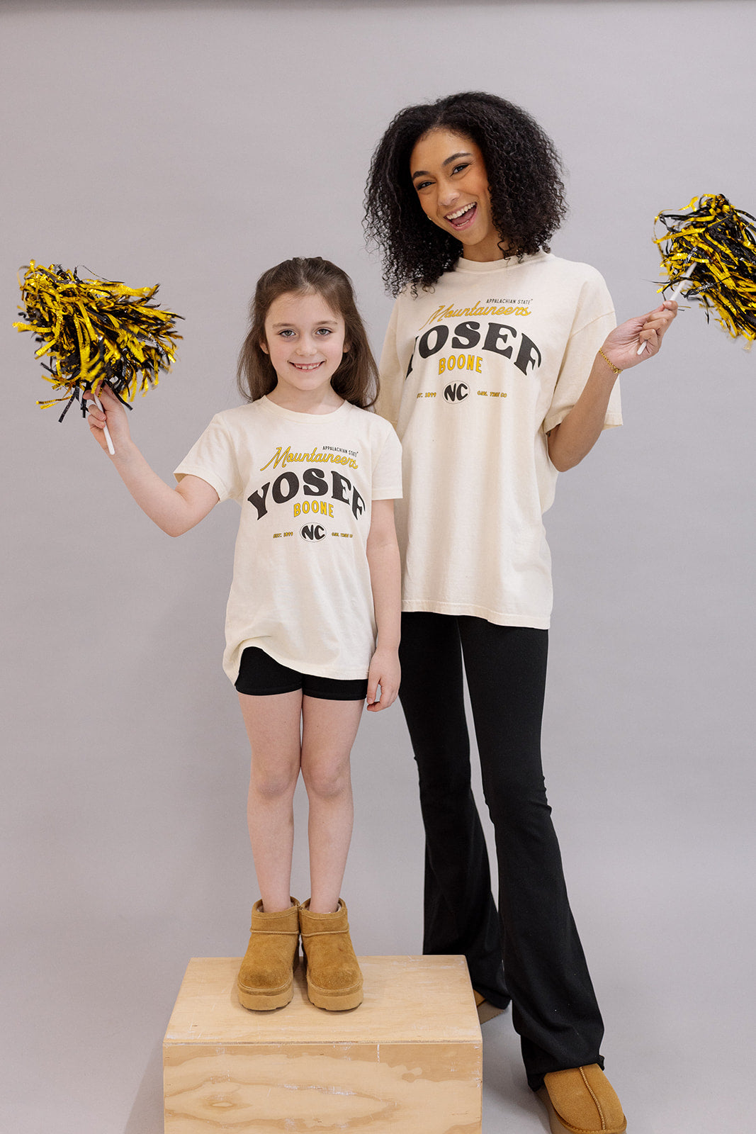 Appalachian State University: Youth Vintage Yosef Tee- Girl Tribe Co. ASU X Girl Tribe 