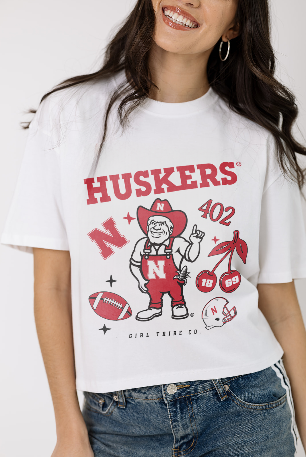 University of Nebraska Crop Tee