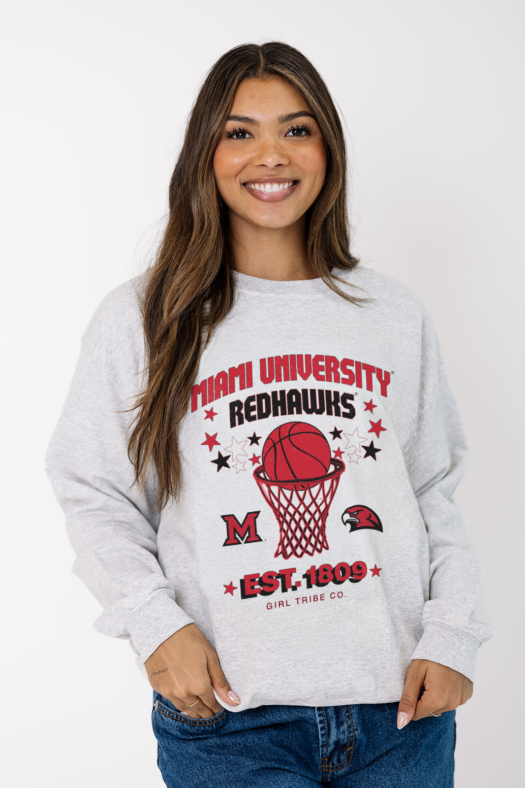 RedHawks Basketball Sweatshirt