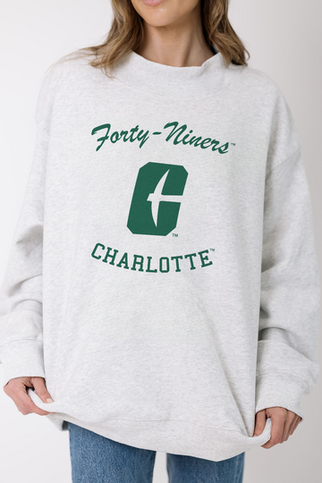 UNC Charlotte Niner Mock Neck