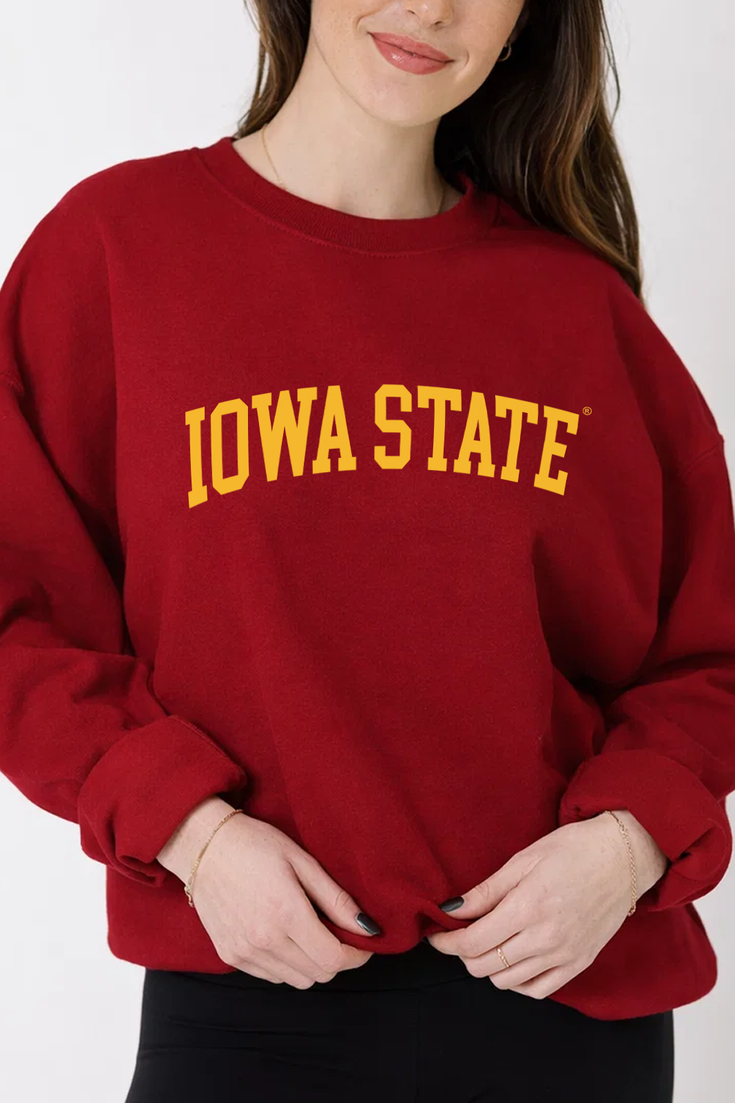 Iowa State Block Crewneck