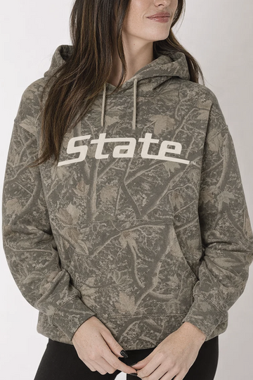 Michigan State Camo Hoodie