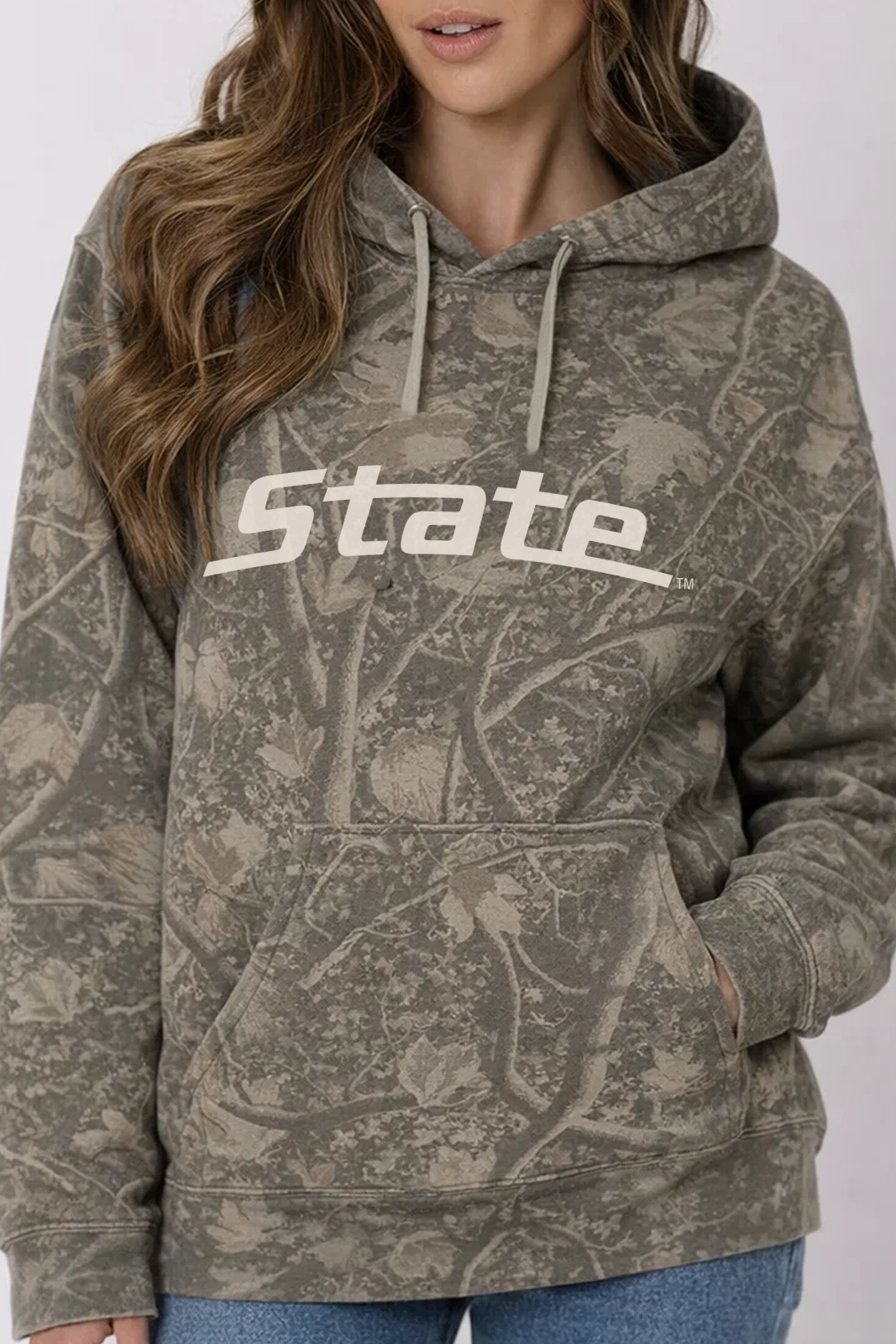Michigan State Camo Hoodie