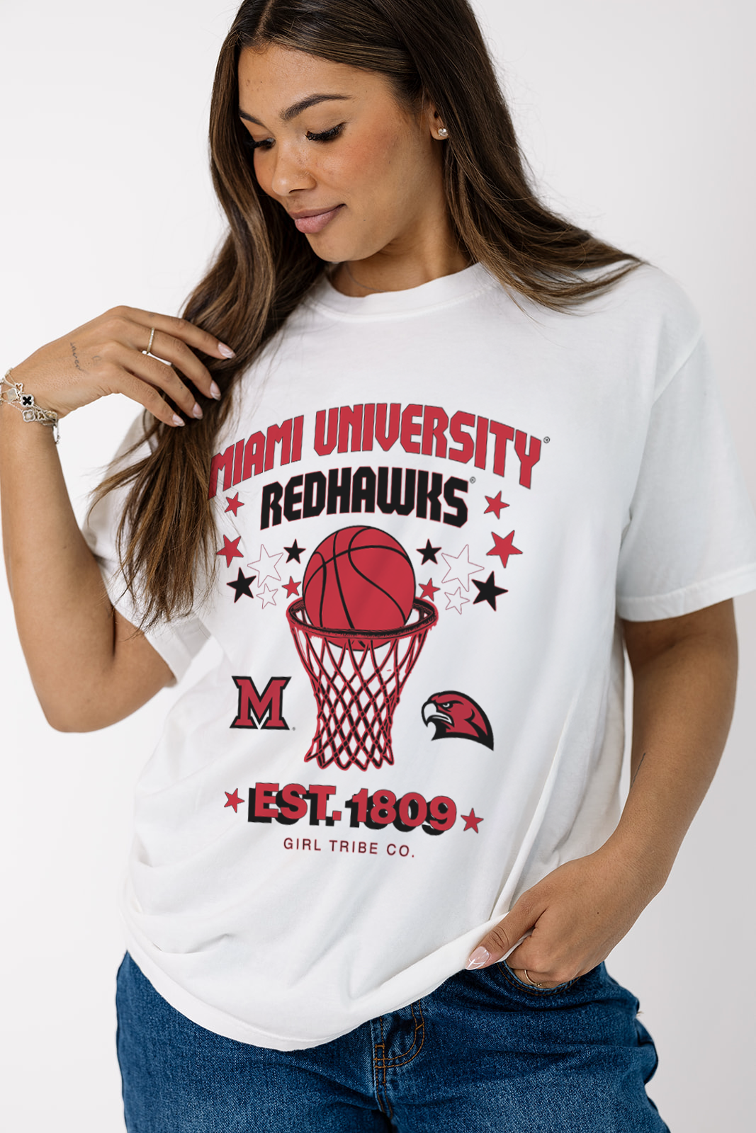RedHawks Basketball Tee