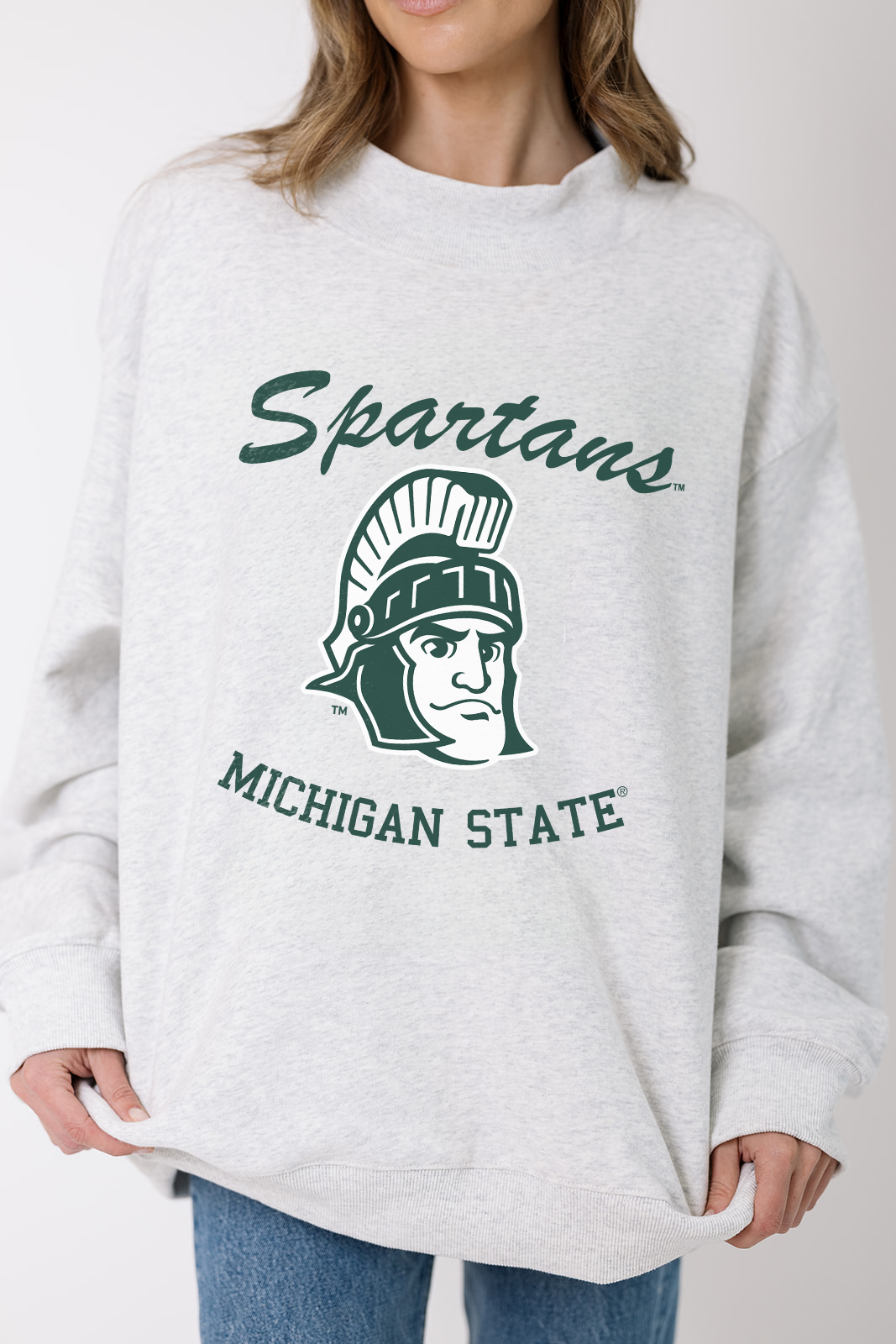 MIchigan State Spartans Mock Neck