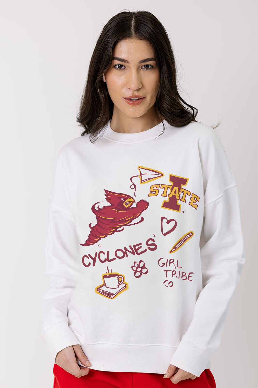Iowa State Doodle Crewneck