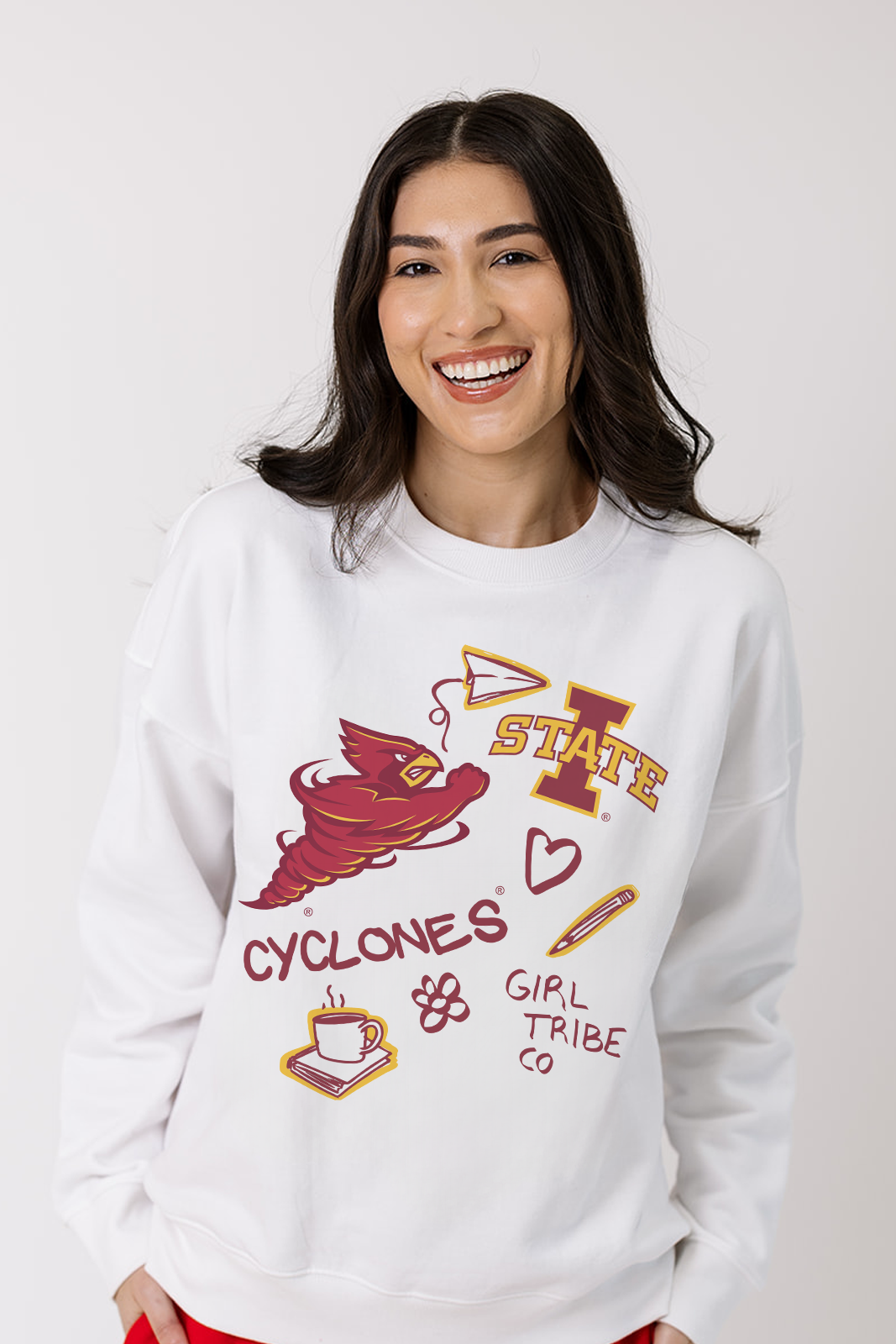 Iowa State Doodle Crewneck