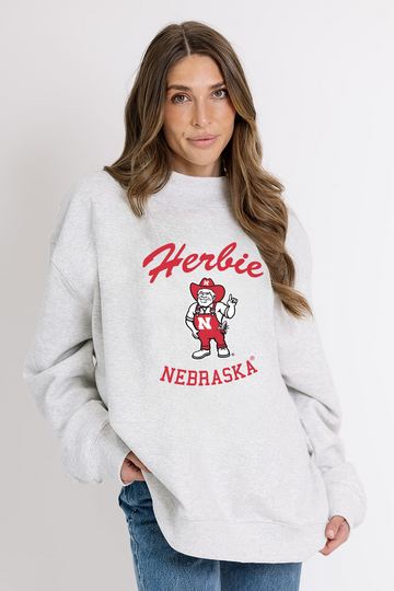 University of Nebraska Herbie Mock Neck