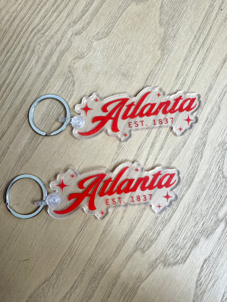 Atlanta - Atlanta Keychain - Girl Tribe Co.