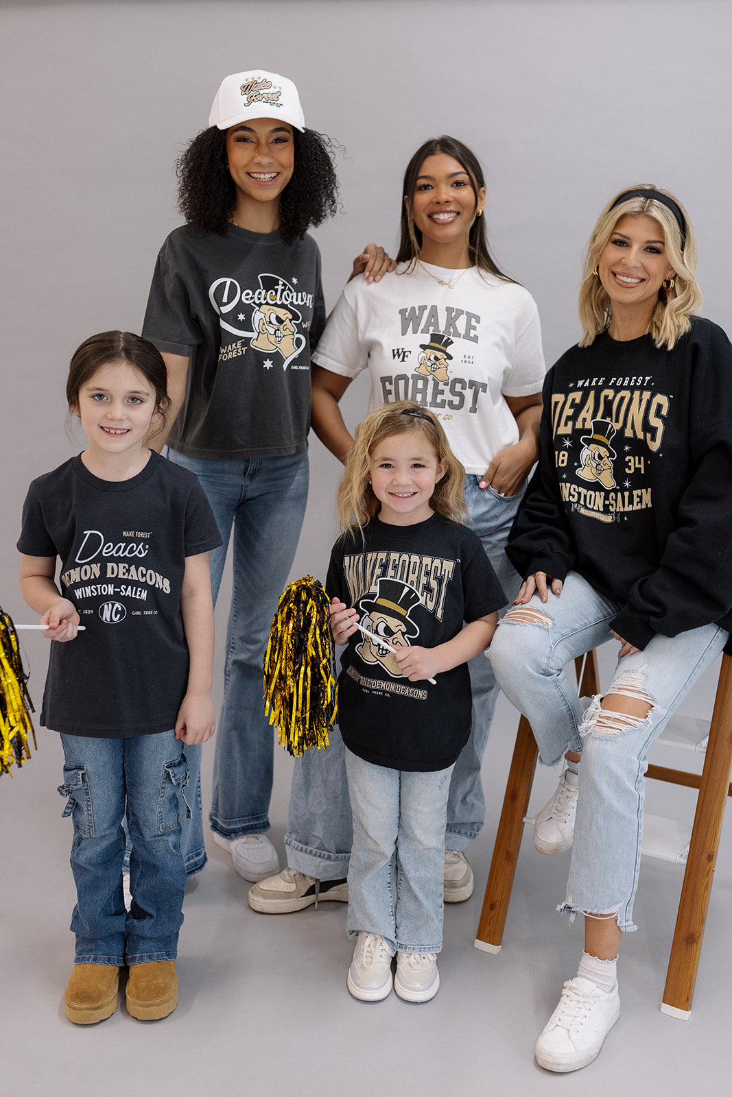 Wake Forest University: Starry Deacon Sweatshirt
