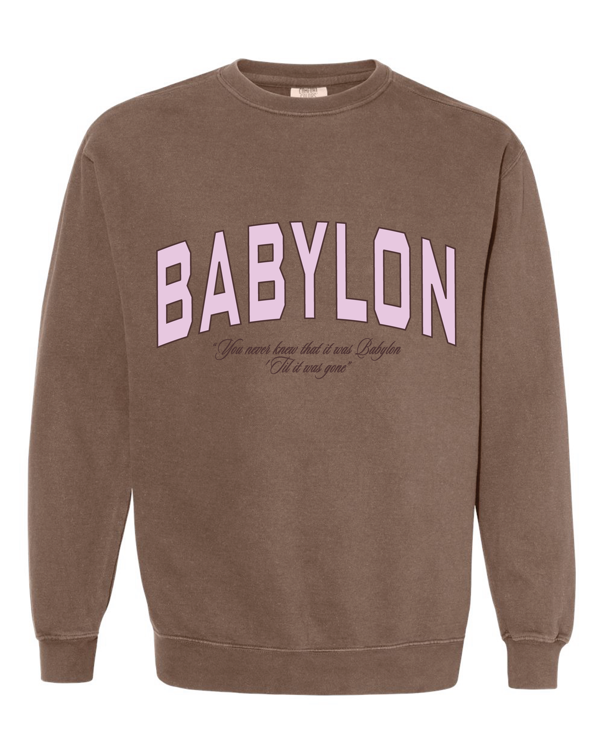 Babylon Sweatshirt in Espresso