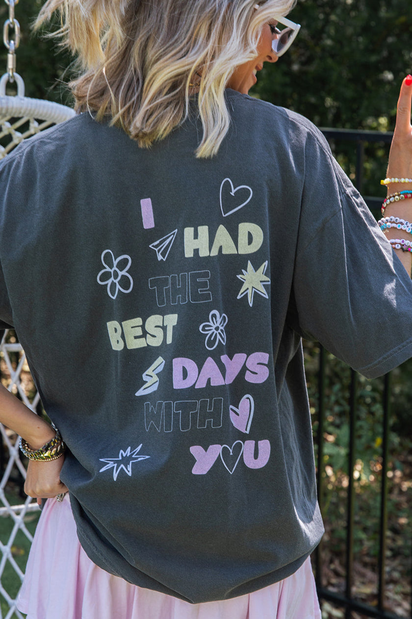 Best Day With You Tee- Girl Tribe Co. Cool Mom Club 