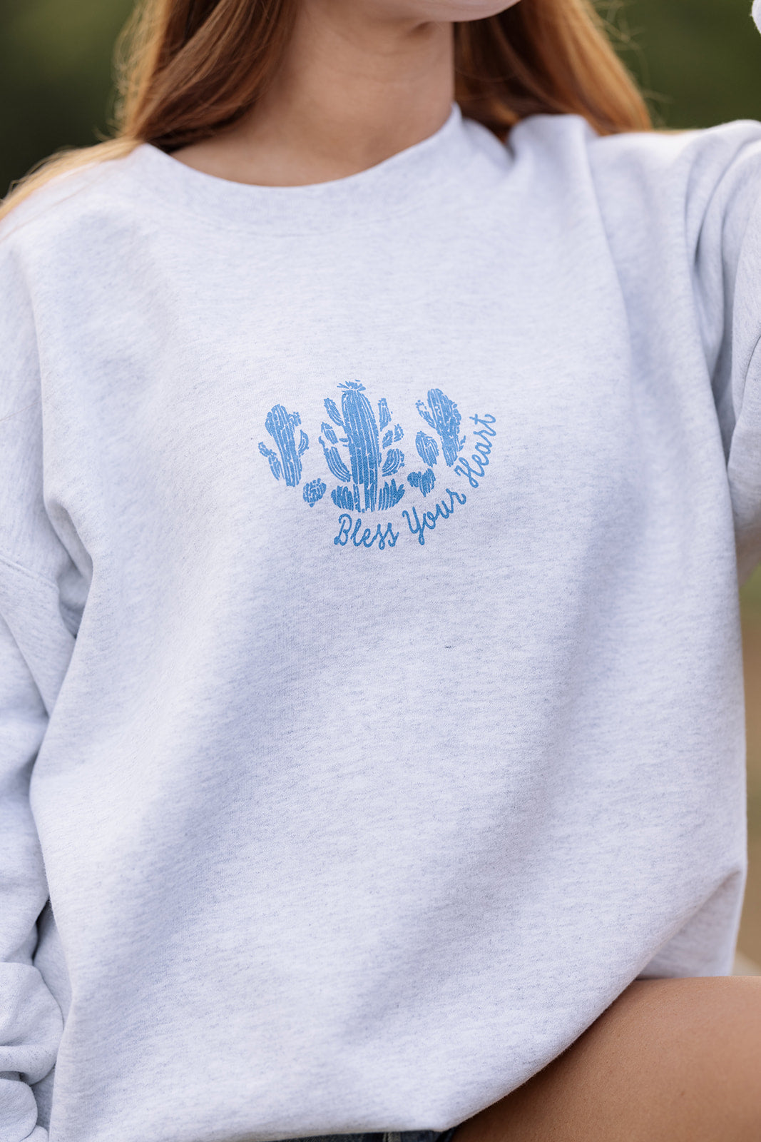 Bless Your Heart Sweatshirt-Girl Tribe Co. Long Live Cowgirls 