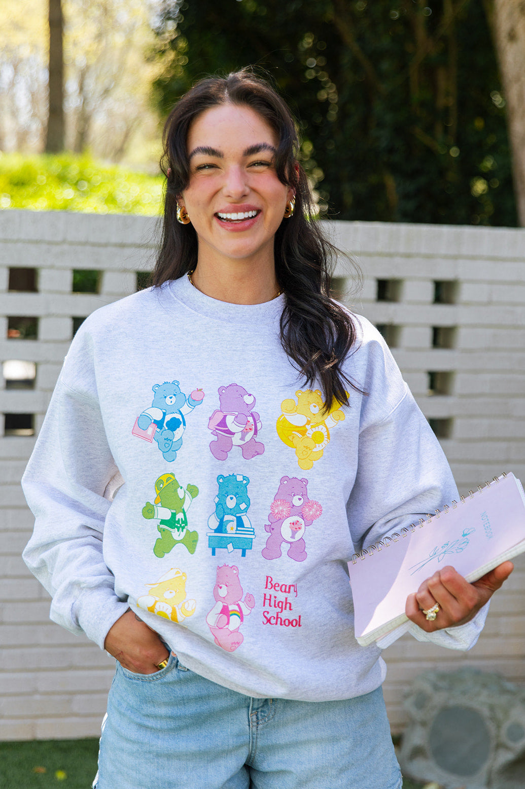 Care Bears Beary High School Sweatshirt- Girl Tribe Co. Care Bears X Girl Tribe Co. 