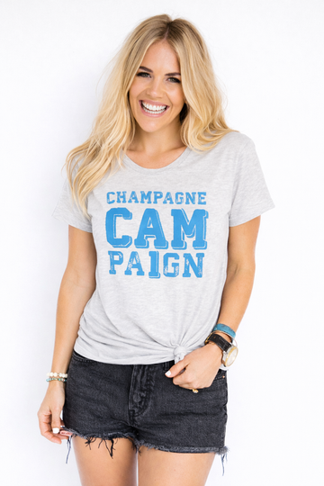 Champagne CAMpa1gn Tee - Vintage Inspired