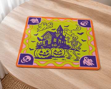 Ghostly Mansion Mahjong Mat