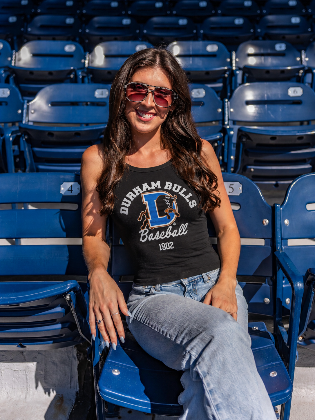 Durham Bulls x Girl Tribe Co Logo Tank